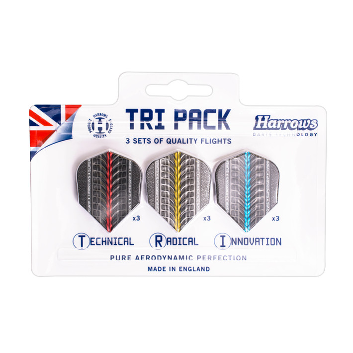 Harrows Supergrip Flight Tri Pack