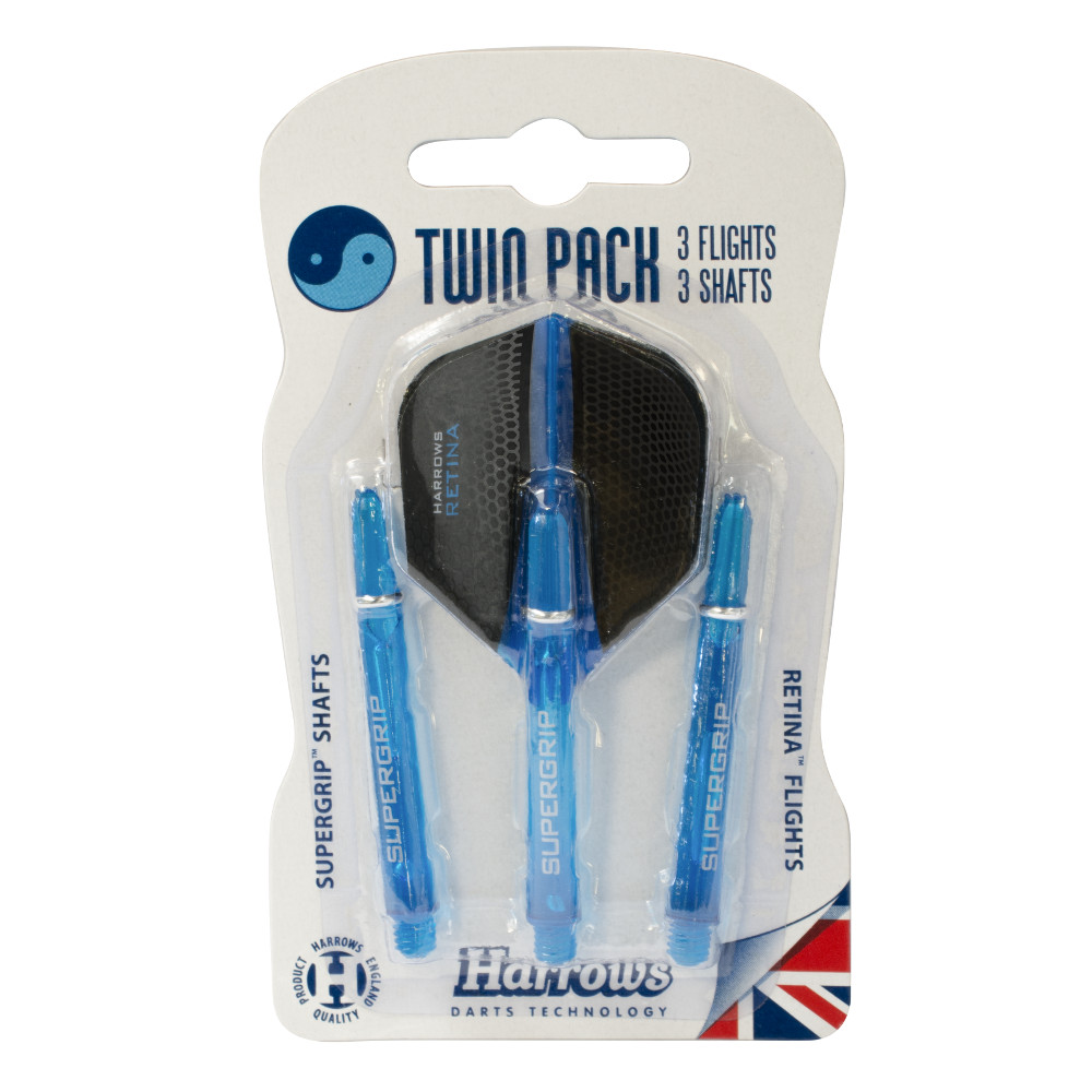 Harrows Twin Pack Medium Aqua