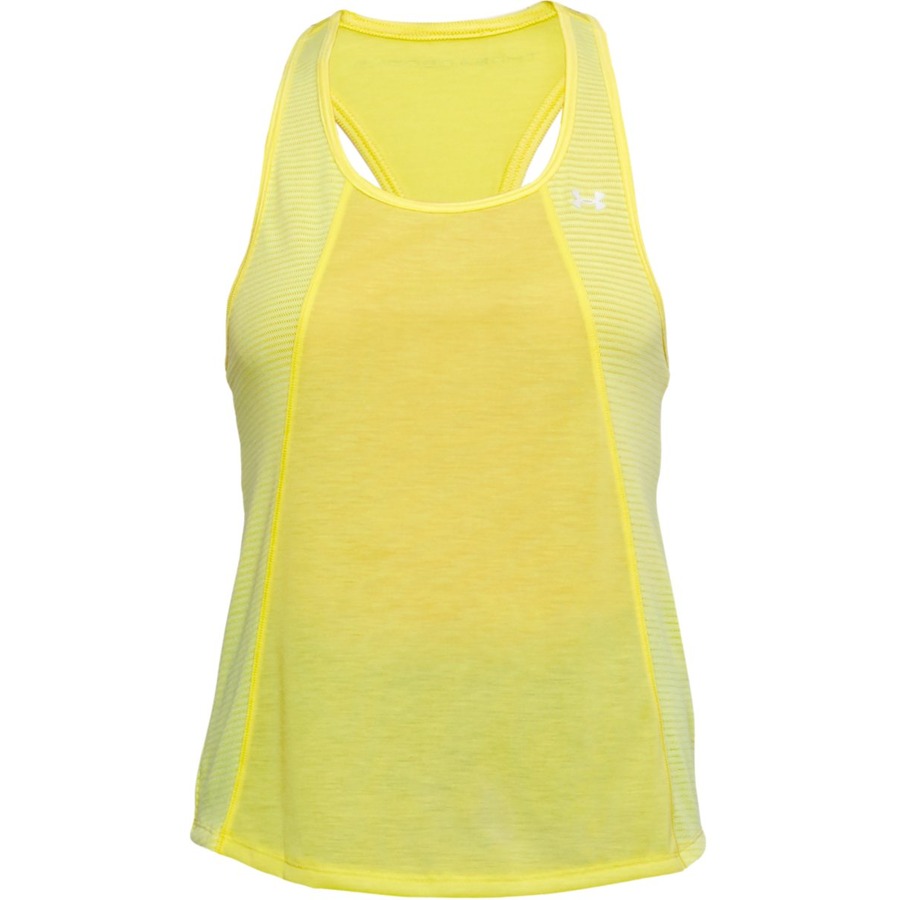 Under Armour Threadborne Fashion Tank Tokyo Lemon Full Heather - XL