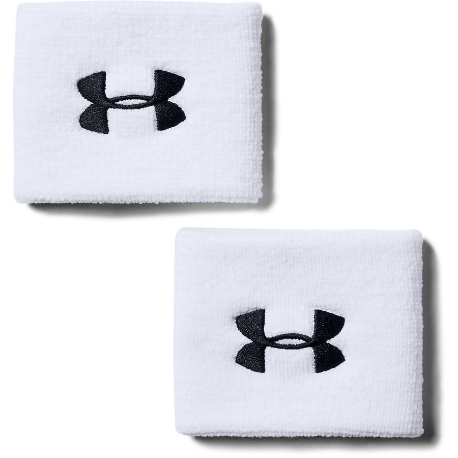 Under Armour Performance Wristbands White - OSFA