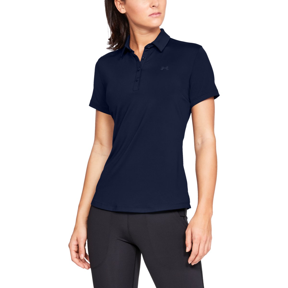 Under Armour Zinger Short Sleeve Polo Academy - S