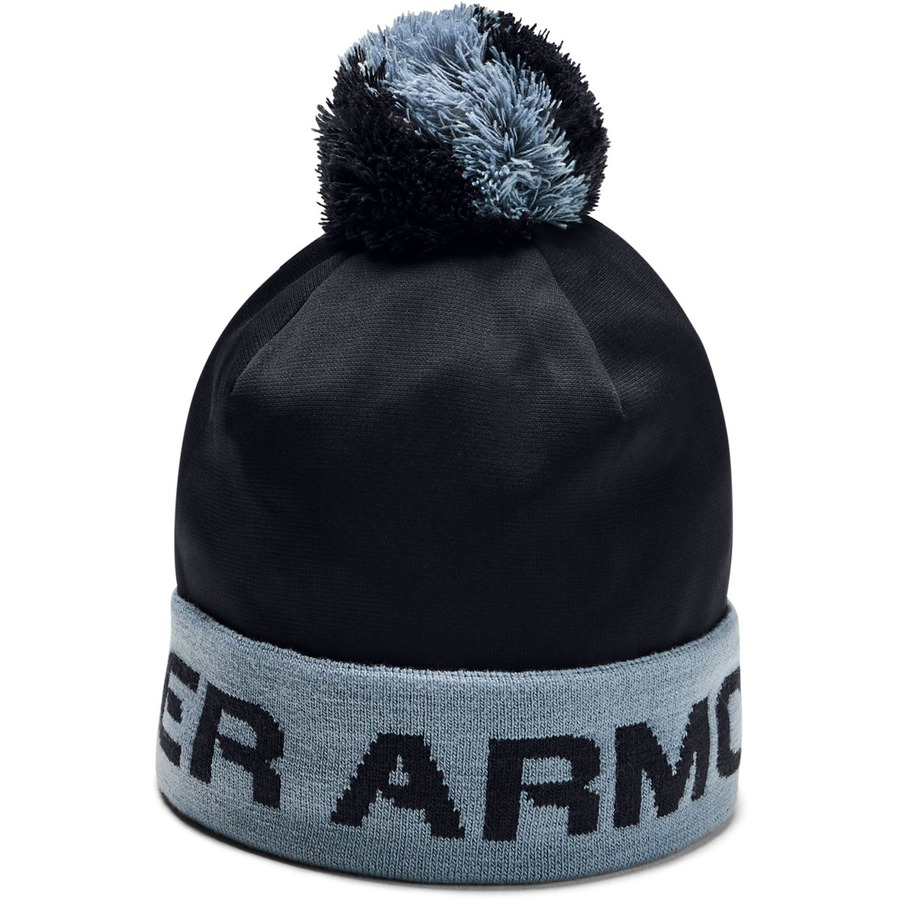 E-shop Under Armour Boy's Gametime Pom Beanie Black - OSFA