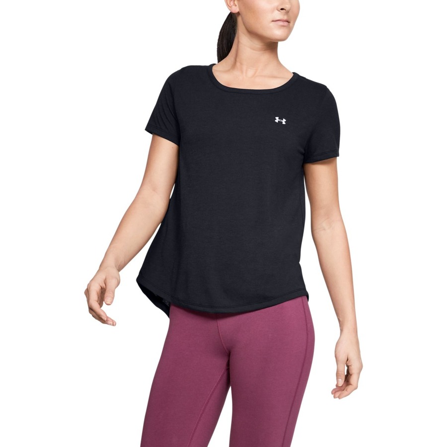 Under Armour Whisperlight SS Black - L