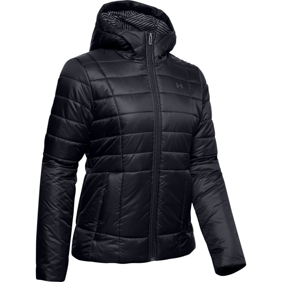 E-shop Under Armour UA Armour Insulated Hooded Jkt Black - M