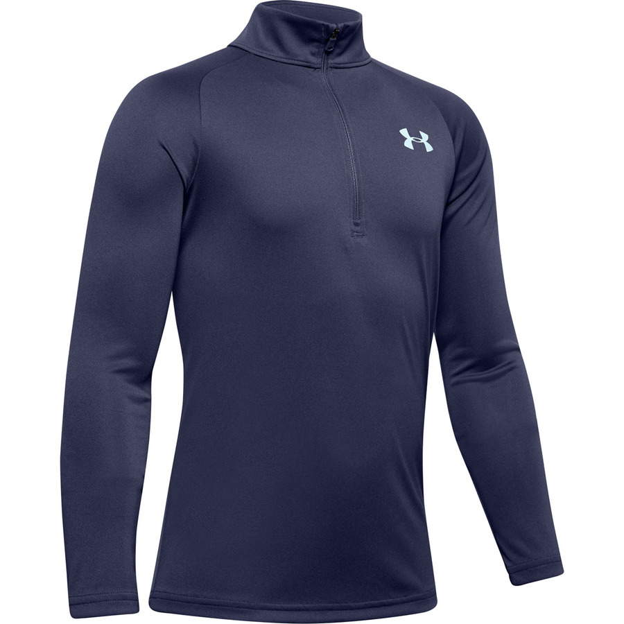 Under Armour Tech 2.0 1/2 Zip Blue Ink - YS