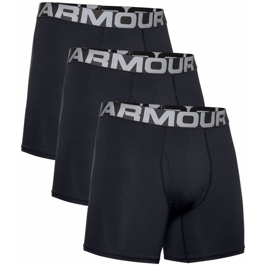 E-shop Under Armour Charged Cotton 6in 3ks Black - M