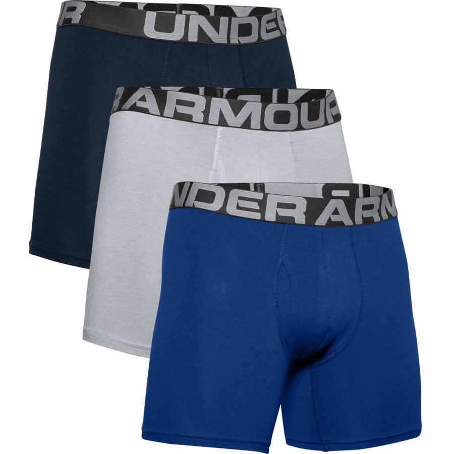 E-shop Under Armour Charged Cotton 6in 3ks Royal - S