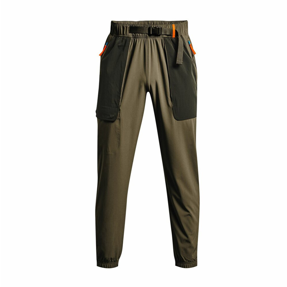Under Armour Rush Woven Tear Away Pant Green - L