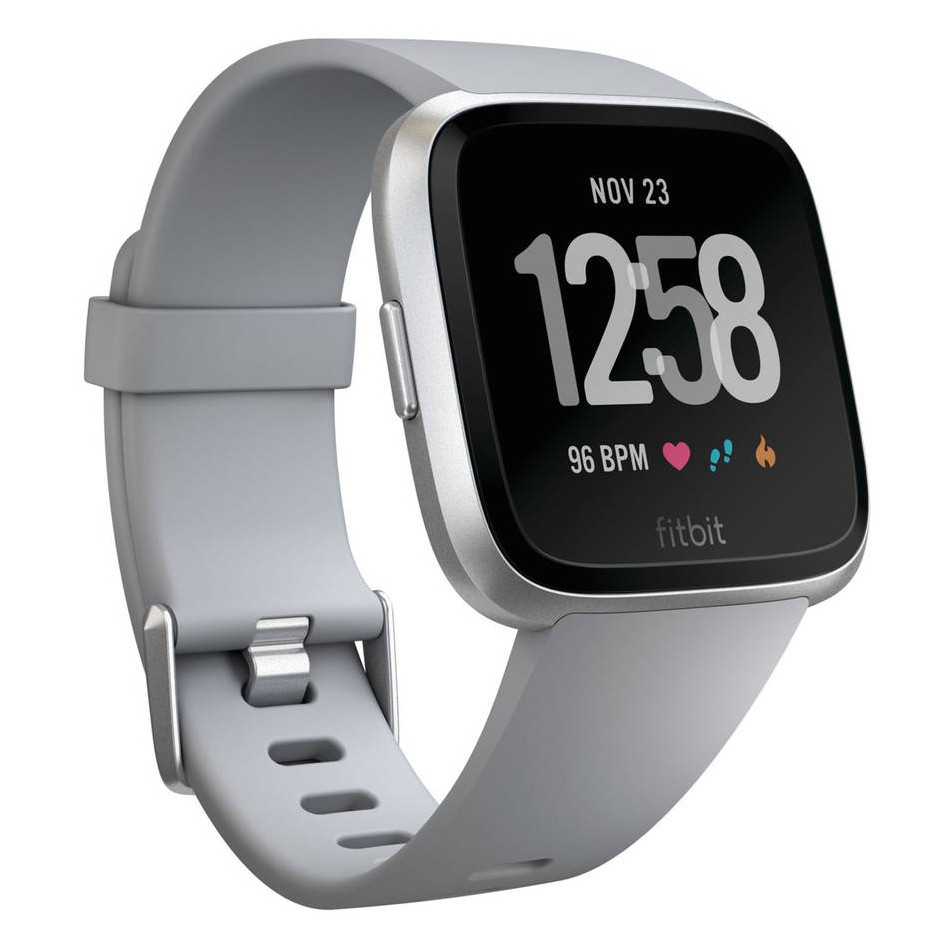 Inteligentné hodinky FITBIT Versa Gray/Silver Aluminum