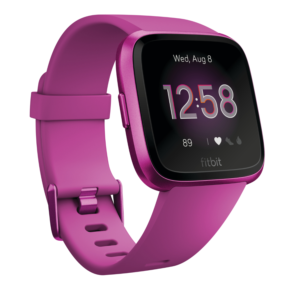 Obrázok Inteligentné hodinky Fitbit Versa Lite - Mulberry Case / Mulberry Band (FB415PMPM) 