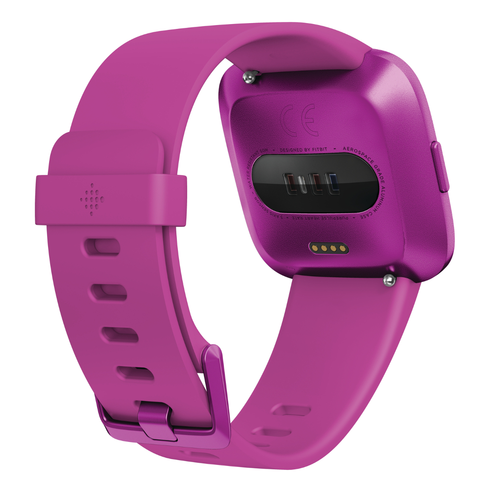Obrázok Inteligentné hodinky Fitbit Versa Lite - Mulberry Case / Mulberry Band (FB415PMPM) 