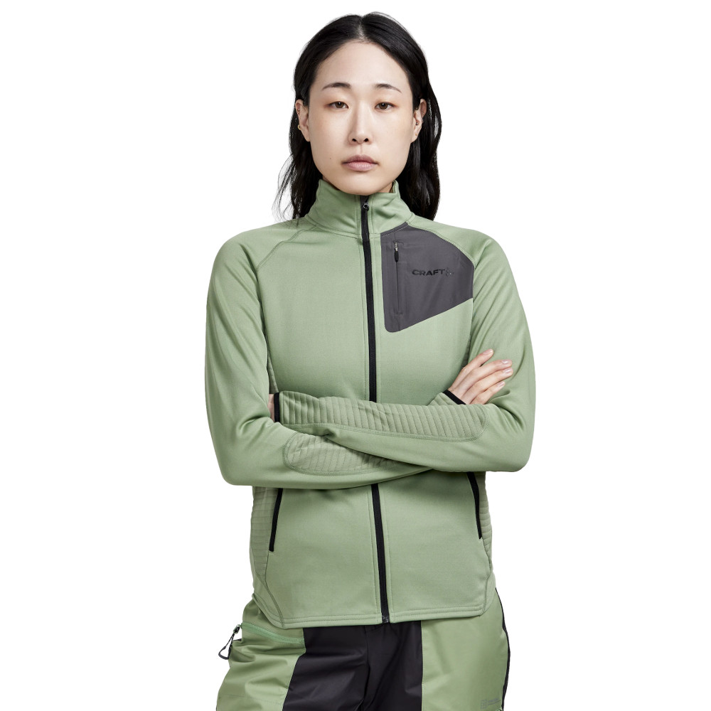 Craft ADV Tech Fleece Thermal W svetlo zelená - M