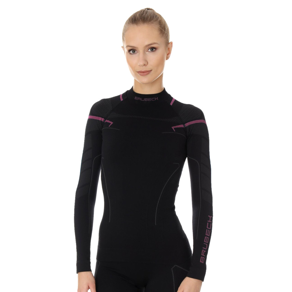 E-shop Brubeck Thermo Black/Pink - XS