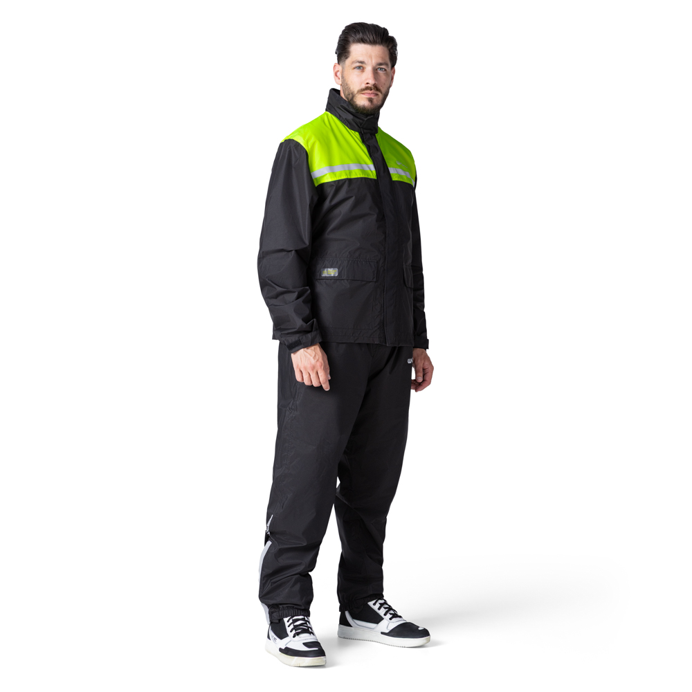 W-TEC Rinstop pláštenka čierna-fluo - 6XL · záber 11