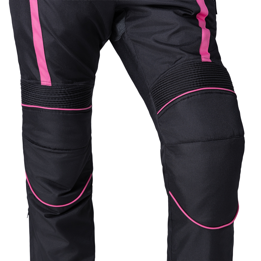 Dámske moto nohavice W-TEC Durmanes Lady Farba čierno-ružová, · záber 10