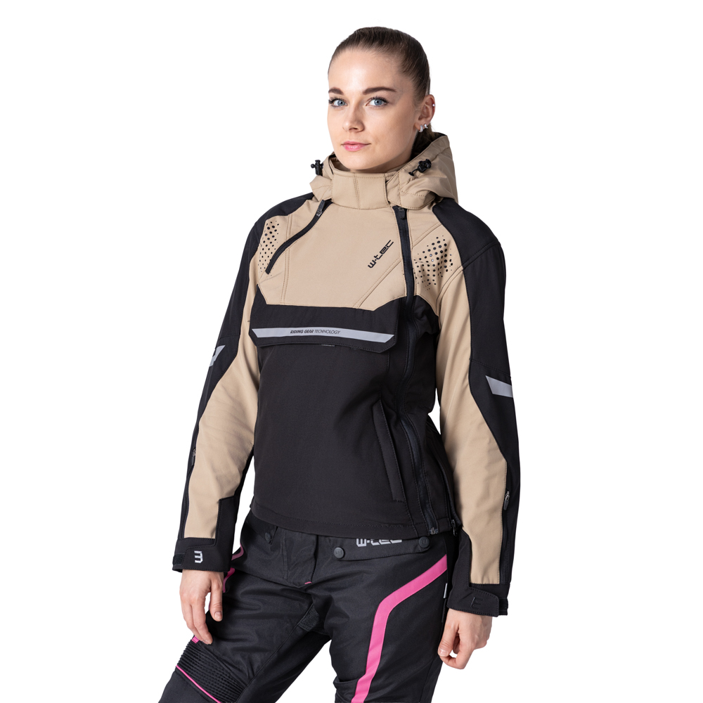 W-TEC Annorack Lady čierno-piesková - L