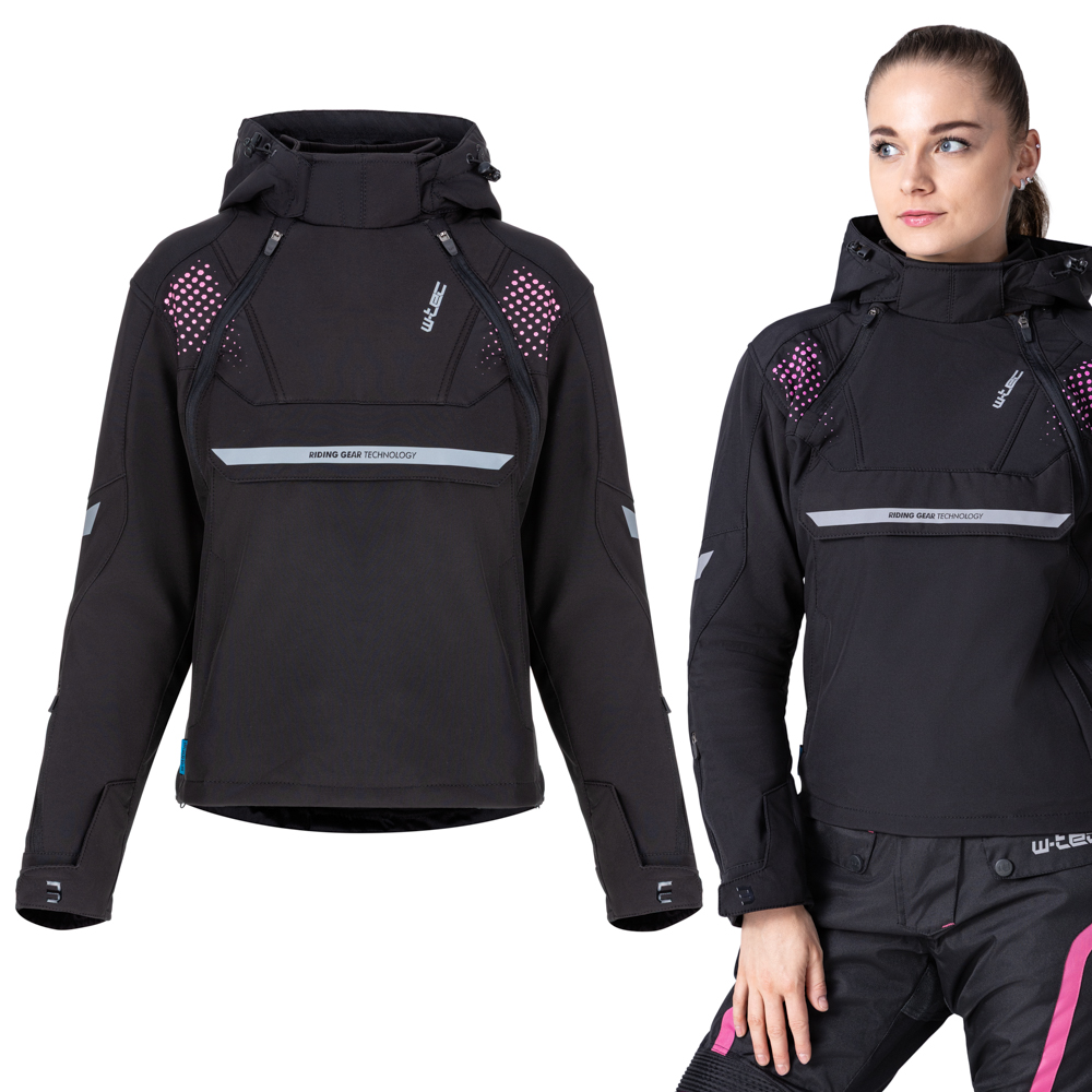W-TEC Annorack Lady čierno-ružová - XS