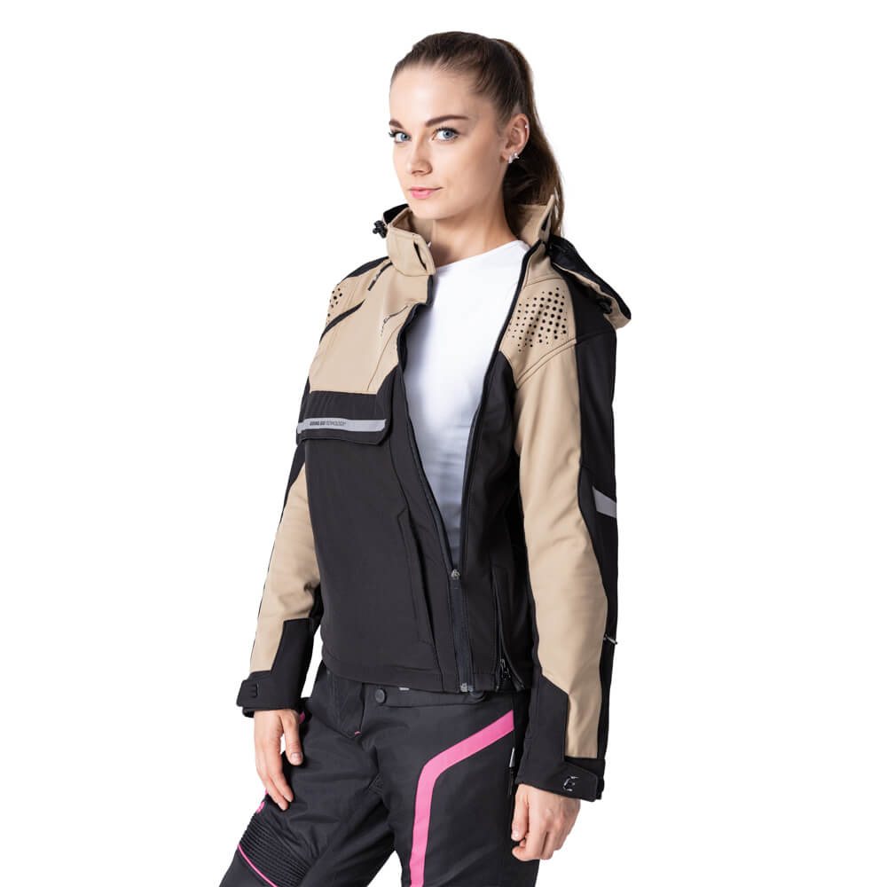Dámska softshellová moto bunda W-TEC Annorack Lady