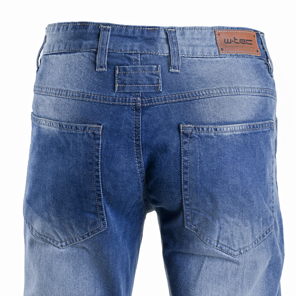 Pánske moto jeansy W-TEC Shiquet - Veľkosť: 5XL | Farba: Modrá · záber 6