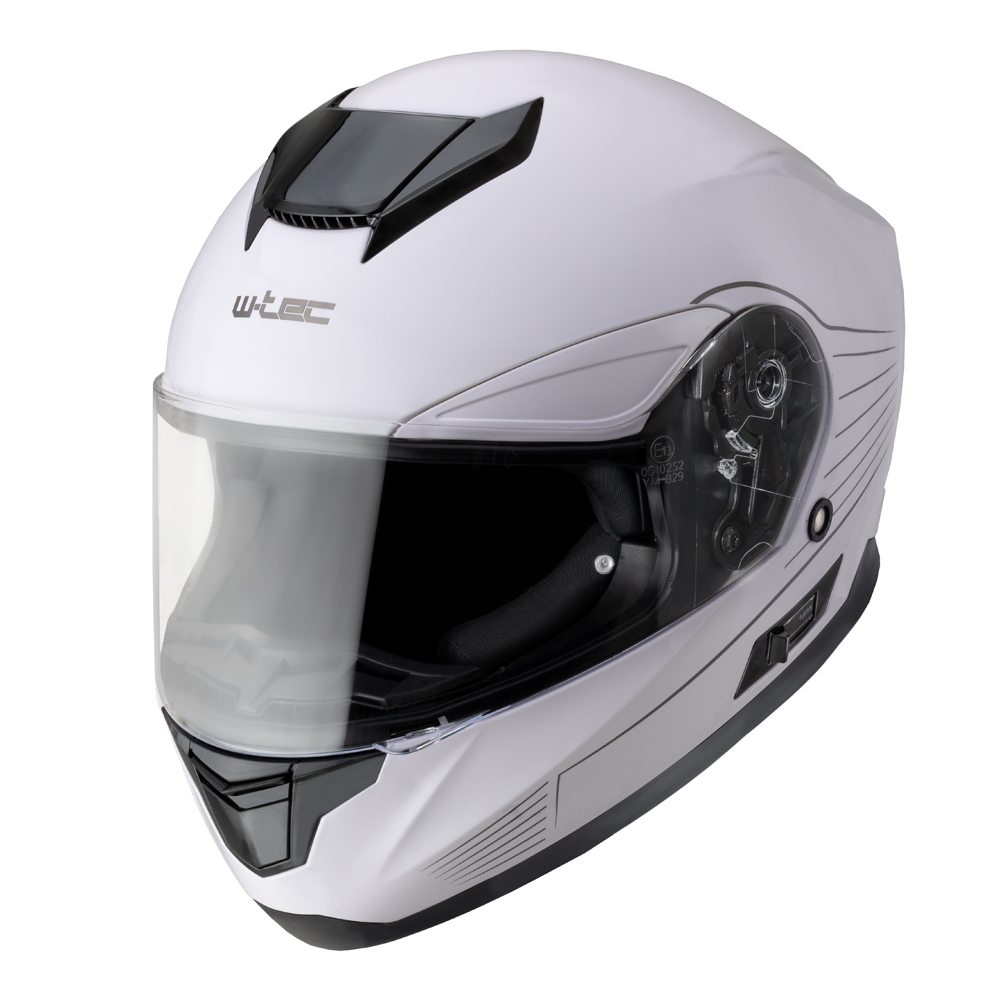 W-TEC Yorkroad Solid White Grey Glossy - XXL (63-64)