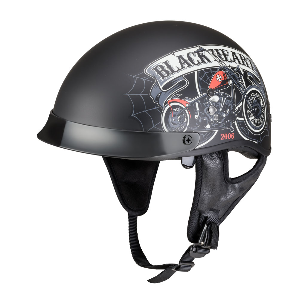 E-shop W-TEC Black Heart Black Heart Rednut Motorcycle/Matt Black - L (59-60)