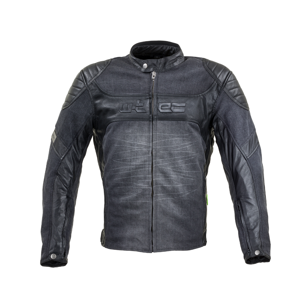 Moto bunda W-TEC Metalgy čierna - 4XL