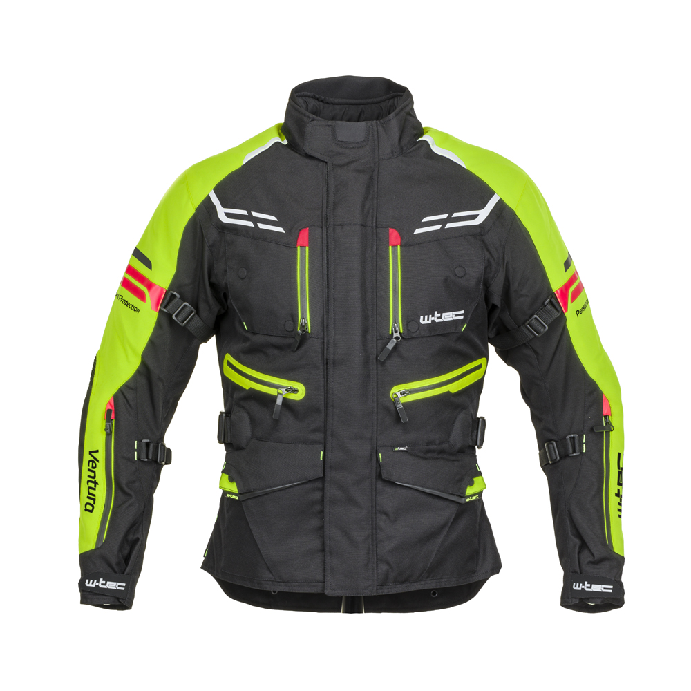 W-TEC Ventura čierna-fluo žltá - 4XL