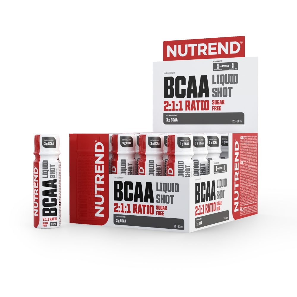 E-shop Nutrend Drink BCAA Mega Shot 20 x 60 ml