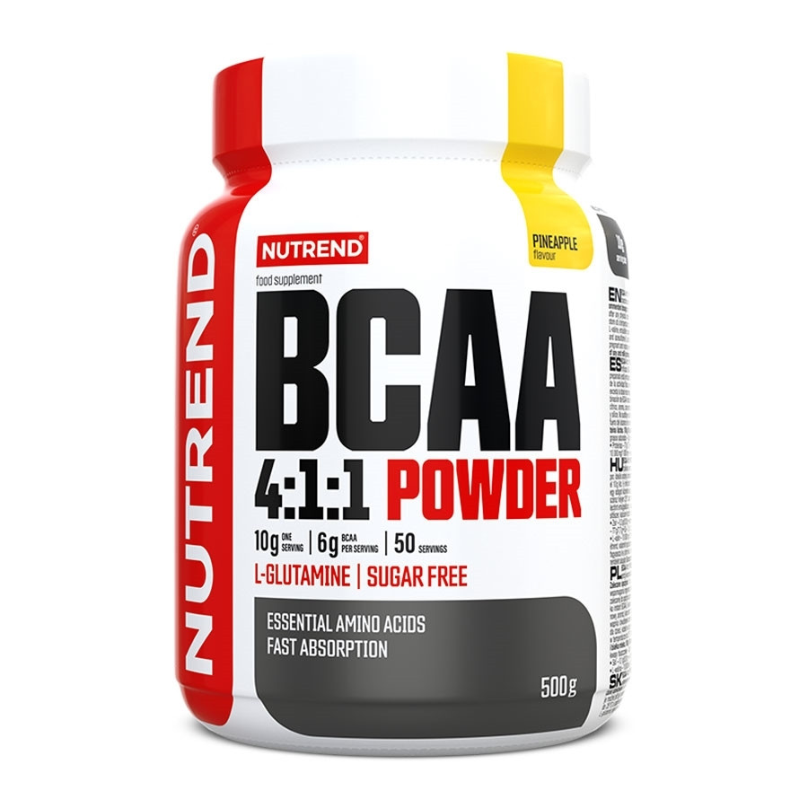 Práškový koncentrát Nutrend BCAA 4:1:1 Powder 500 g ananás