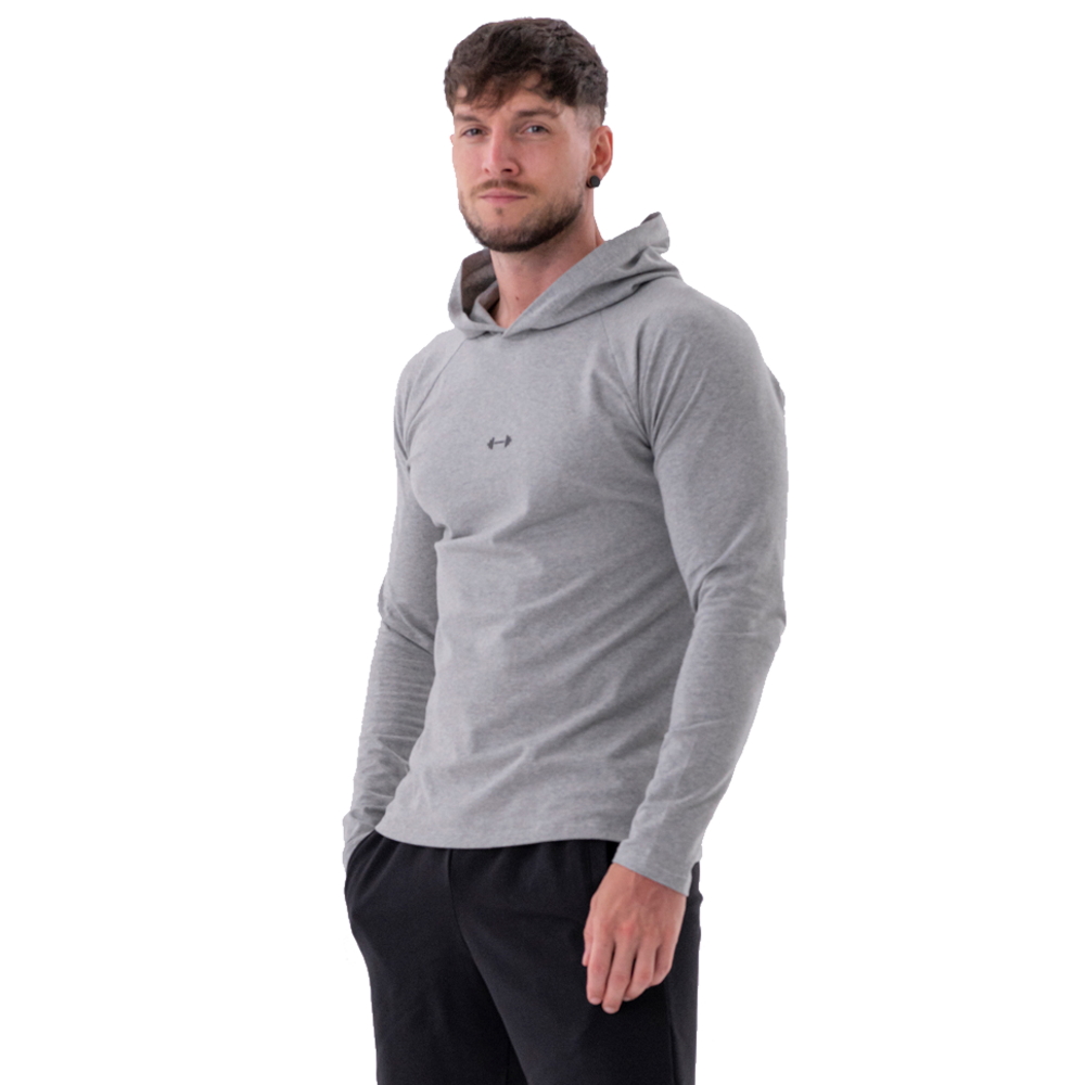 Nebbia tričko Nebbia 330 Light Grey - XXL