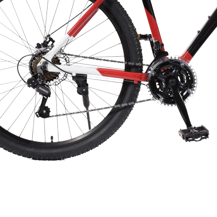 Olpran CANIS Man 27,5" - 2025 tmavo červená/čierna - 19" (170-185 cm) - Veľkosť: 170-185, 27,5 | Farba: červená, čierna · záber 11