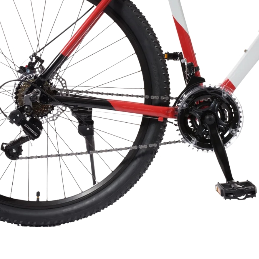 Olpran CANIS Man 27,5" - 2025 tmavo červená/čierna - 19" (170-185 cm) - Veľkosť: 170-185, 27,5 | Farba: červená, čierna · záber 10