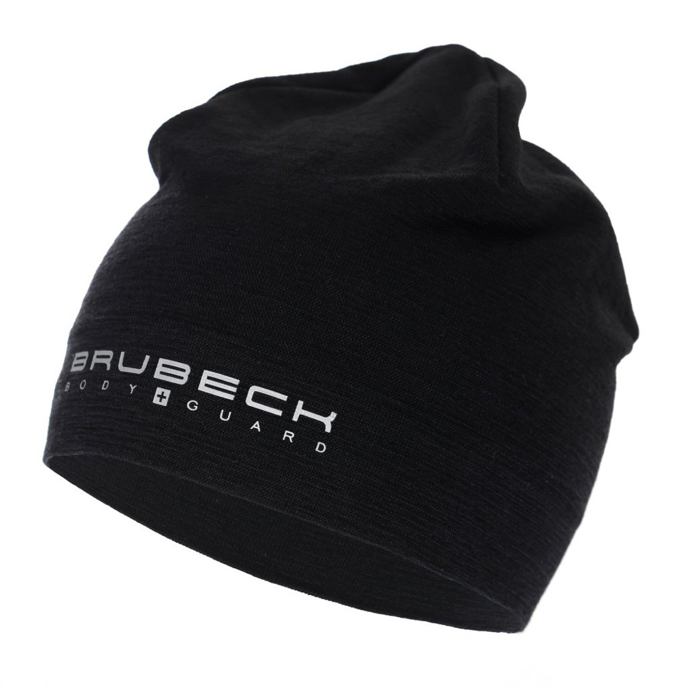 E-shop Brubeck Merino Black - L/XL