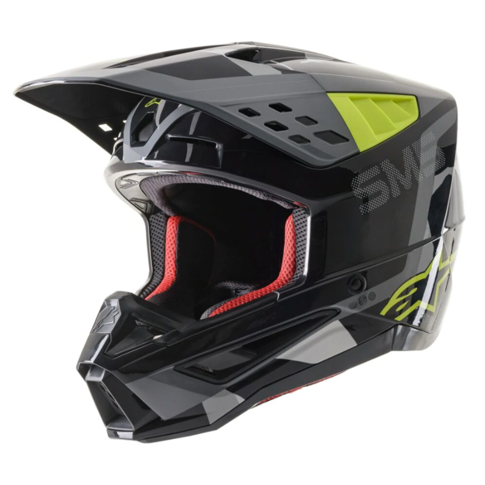 Alpinestars S-M5 Rover antracit/žltá fluo/šedá maskáčová 2022 L (59-60)