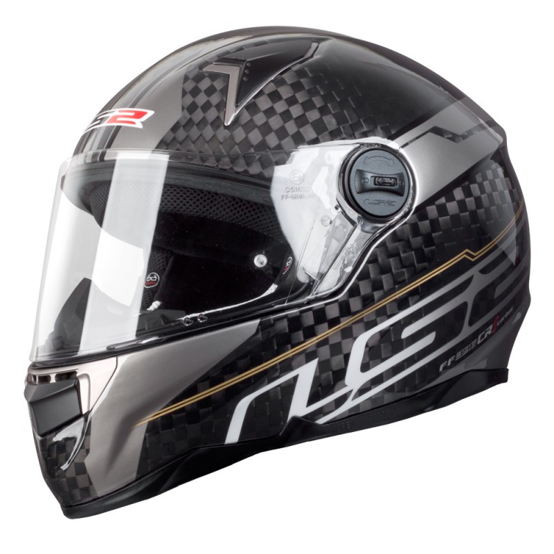 Moto prilba LS2 FF396 CR1 trix carbon