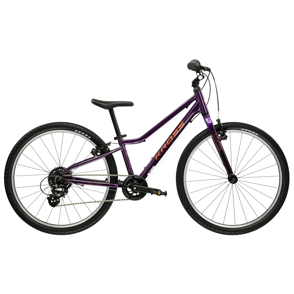 Kross Liftie 24" - model 2026 fialová/meď/lesk - 11" (130-150 cm)