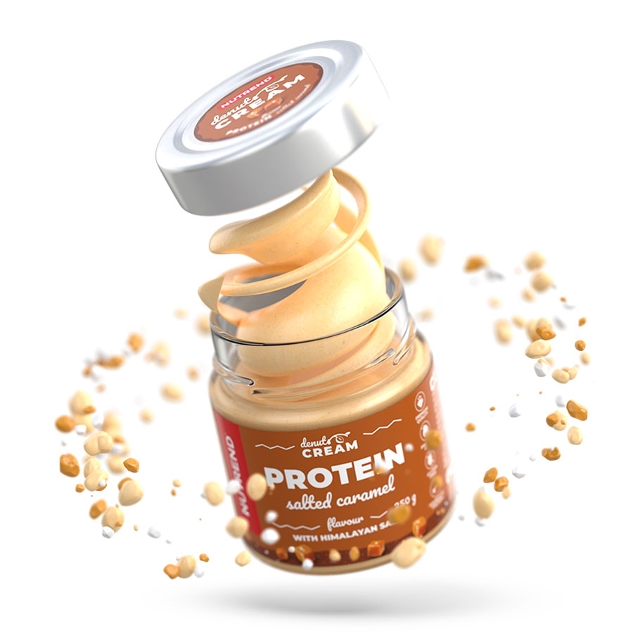 E-shop Nutrend Denuts Cream slaný karamel s proteinem 250 g slaný karamel s proteínom