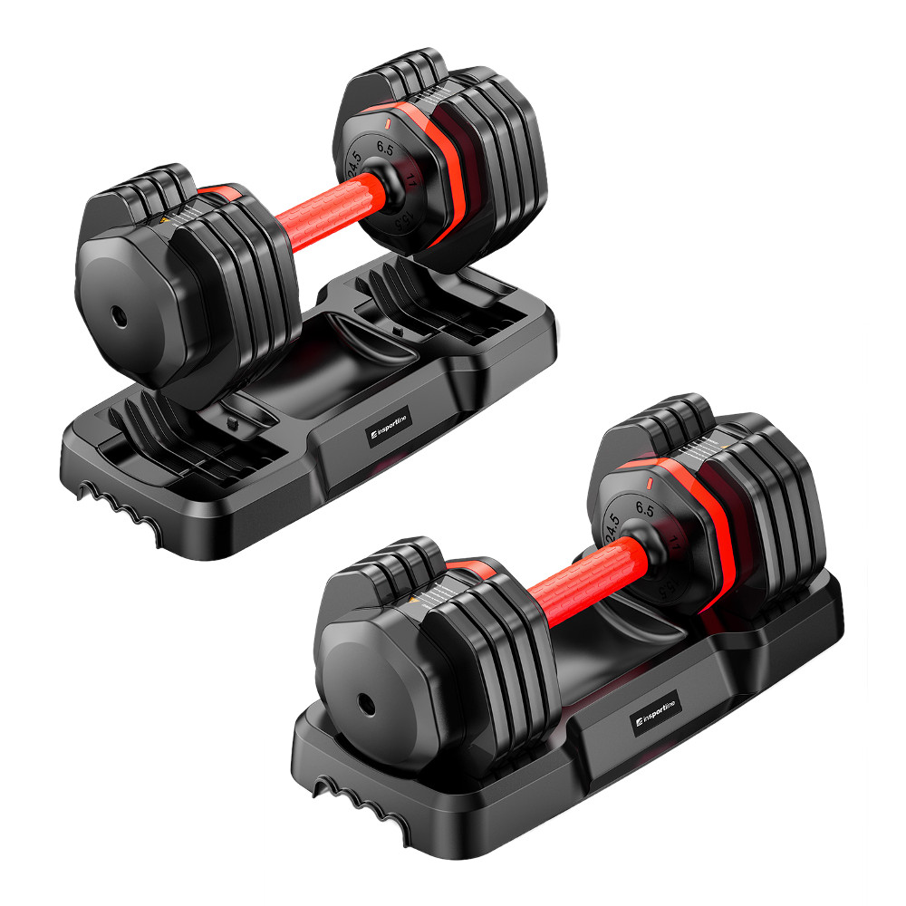 inSPORTline DuraBell® 2x 6,5-24,5 kg súprava