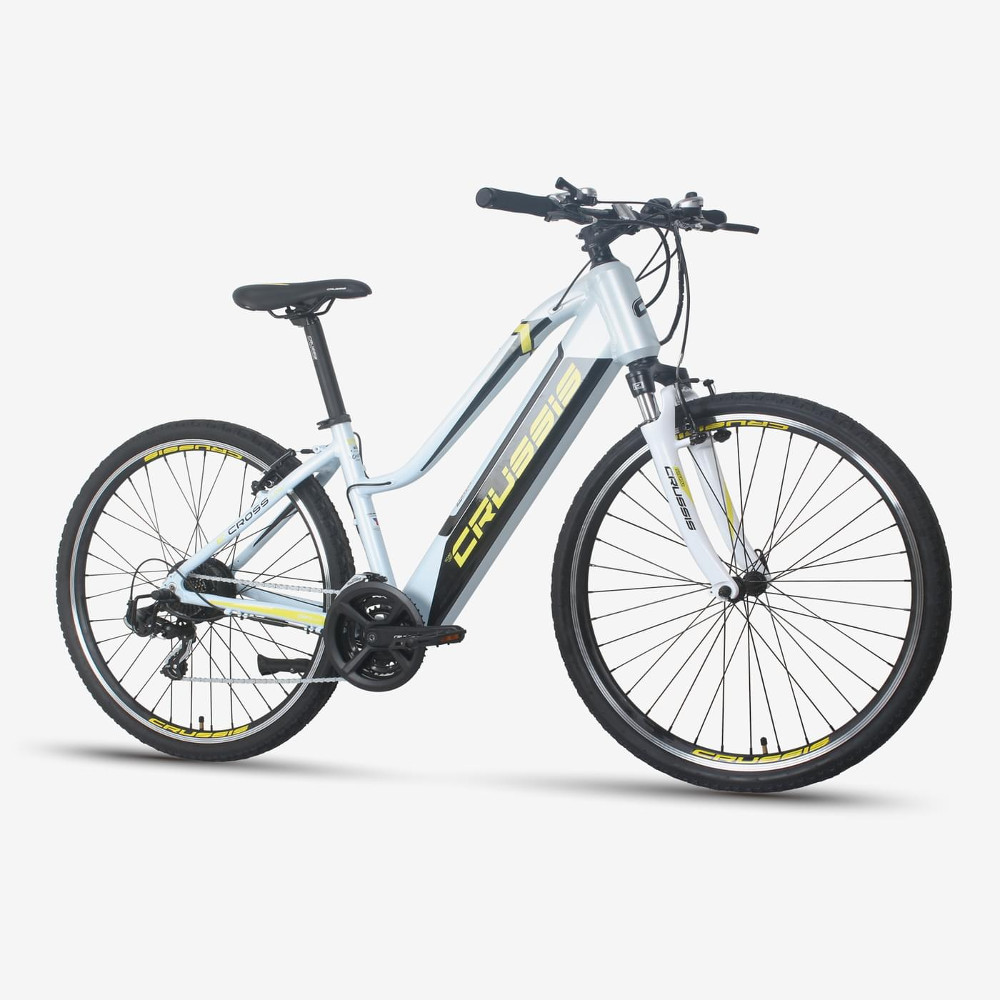 Dámsky crossový elektrobicykel Crussis e-Cross Low 1.8-S - model 2023 17"