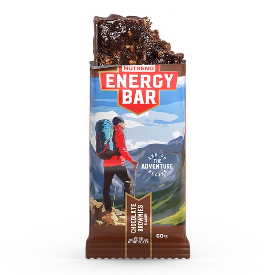 Nutrend Energy Bar 60g čokoládové brownies