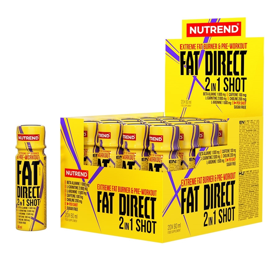 E-shop Nutrend Fat Direct Shot 20x60 ml
