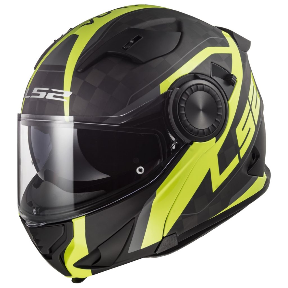 E-shop LS2 FF313 Vortex Solid Carbon Carbon Hi Vis Yellow - L (59-60)