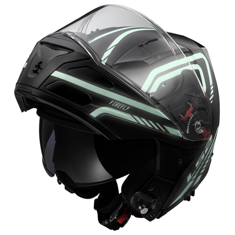 Výklopná moto prilba LS2 FF324 Metro Firefly