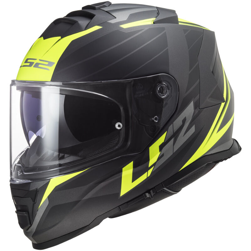 E-shop LS2 FF800 Storm Nerve Matt Black H-V Yellow - M (57-58)