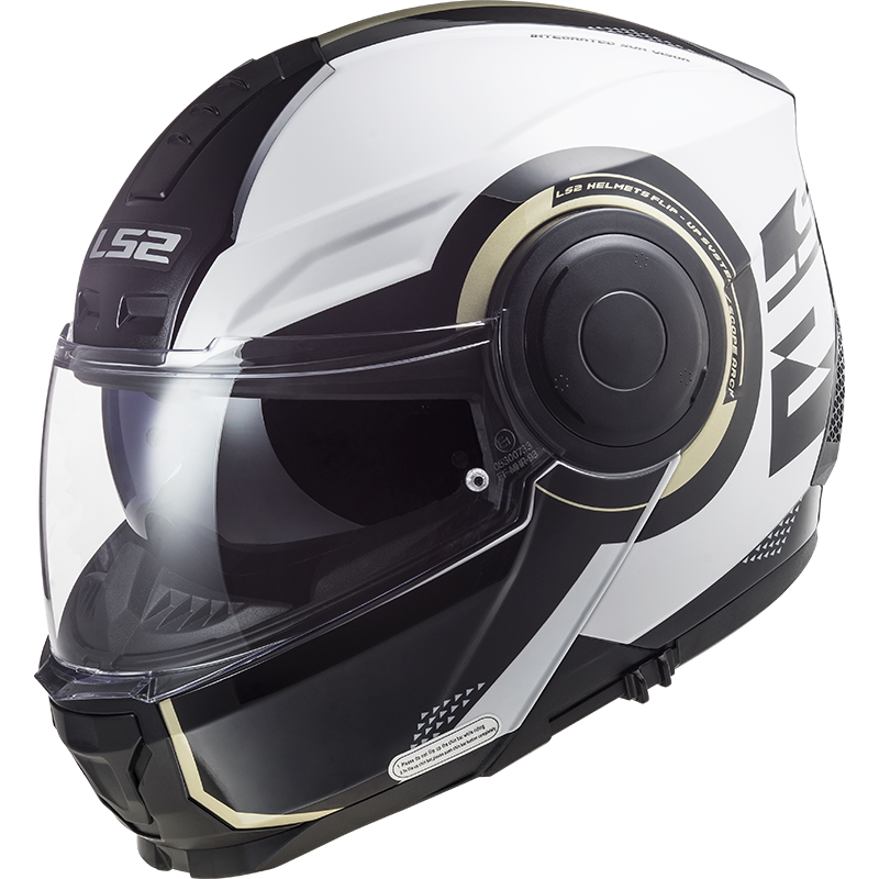 LS2 FF902 Scope Arch Gloss White Titanium - XS (53-54)