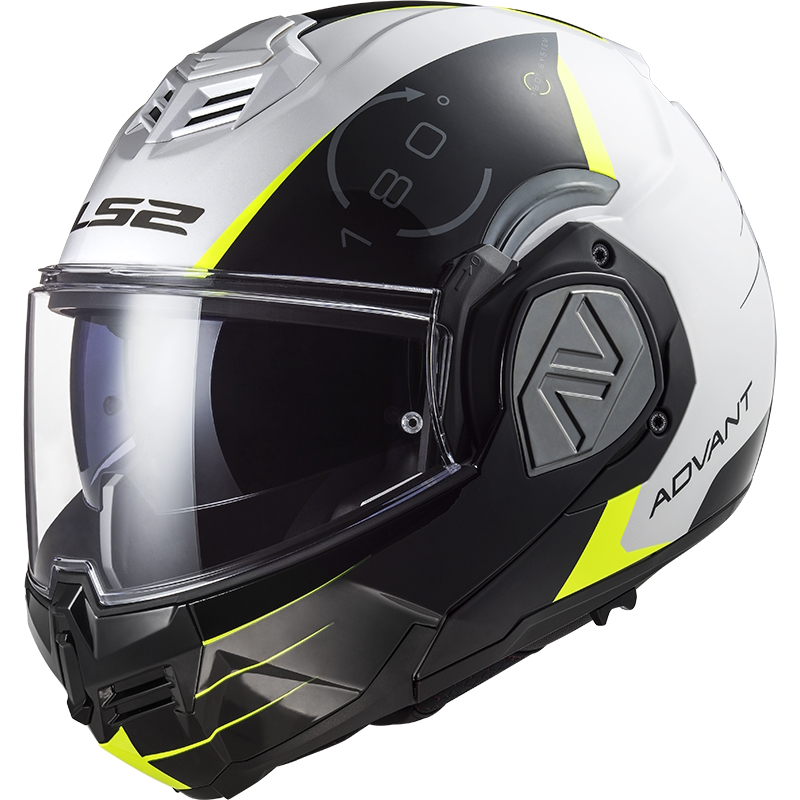 Preklápacia moto prilba LS2 FF906 Advant Codex White Black P/J