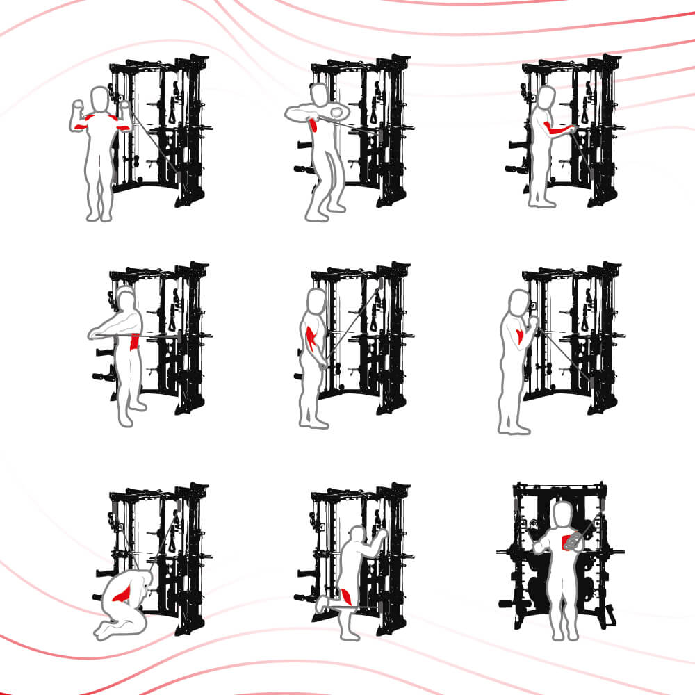 Posilňovací stojan inSPORTline Cable Column CC600 · záber 7