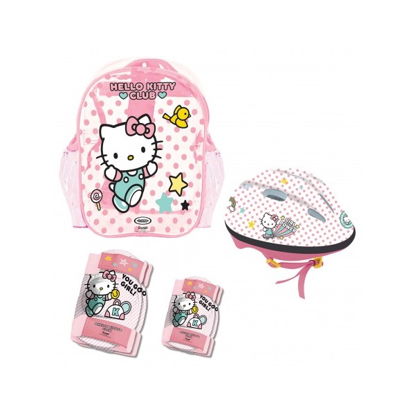 E-shop Hello Kitty set chráničov a helmy s taškou