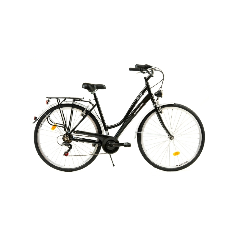 DHS City 28001 28" - model 2025 Black - 19,5" (170-185 cm)