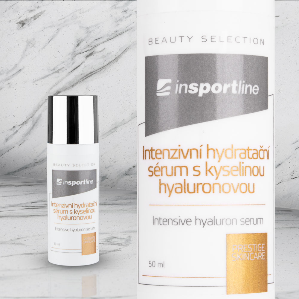 inSPORTline Intenzivní hydratační sérum s kyselinou hyaluronovou 50 ml